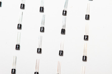 One hundred, traditional transistors