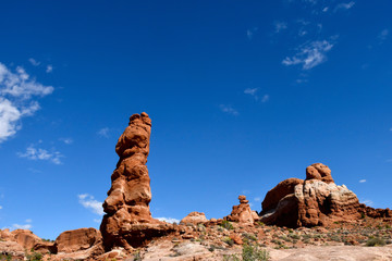 Fototapeta na wymiar Red Rocks, Arches National Park