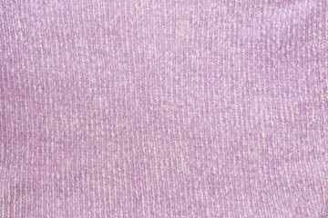  Soft texture of purple fabric, delicate plush surface with pleats. Fashionable lilac color for background