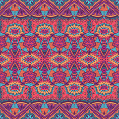 Seamless pattern vector Ethnic geometric print