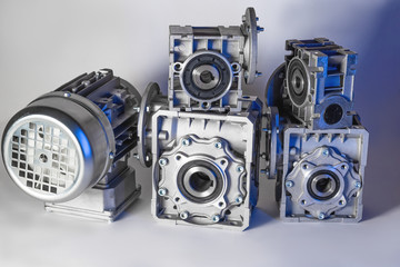 Worm motor, electric motors, induction motor and equipment for bottling lines, industrial equipment...