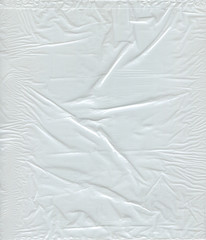 Fototapeta na wymiar white plastic bag pattern texture background