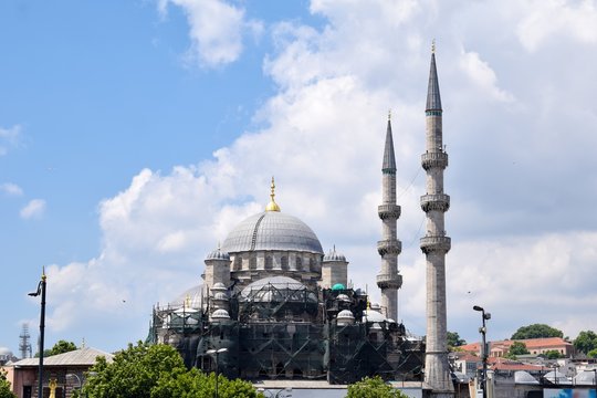 The New Mosque in Istanbul, Turkey