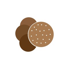 cookies, biscuit illustrator vector design