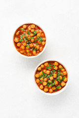 Indian style roasted chickpeas