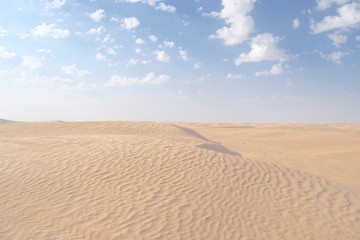 sand dunes in the desert