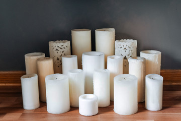 Festive festive interior decor for a festive event.Beautiful decoration of the room