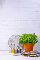 Modern kitchen in Scandinavian style