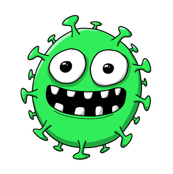 Virus Cartoon