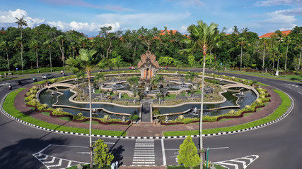 the monument Tugu Mandala in Nusa Dua, Bali