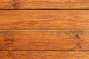 Background texture of natural spruce table boards with knots. Top view