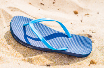 symbol of summer: flip flops to cool your sweaty foot