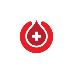 Blood ilustration logo