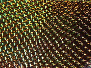 Obraz premium Holographic snake pattern