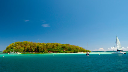 Caribean island