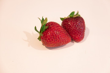 Strawberry on a white background