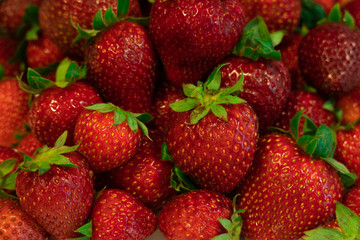 Strawberry on a white background