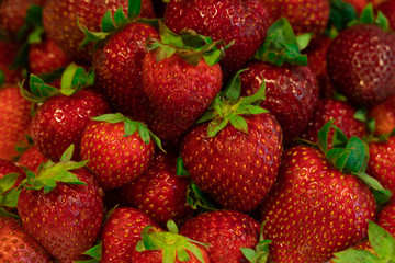 Strawberry on a white background
