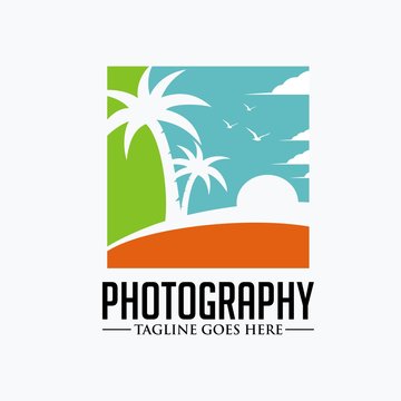 Photography logo design vector for studio and business. Camera icon vector design template