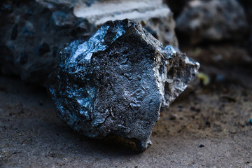 old ore stone, piece of silver, beautiful gem stone, beautiful crushed stone