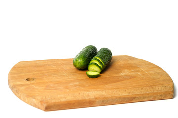 fresh vegetables on the cutting Board