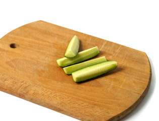 fresh vegetables on the cutting Board
