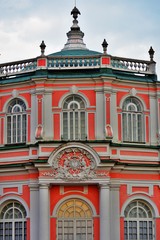 Architecture of Kuskovo public park in Moscow