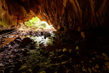 Pha Kong Cave in Chiang Rai Province