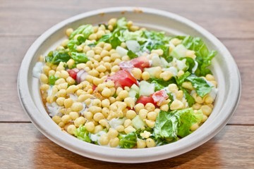 INDIA FOOD IN  ATLANTAChicken curry in the bowl from Food truck in Atlanta, United State