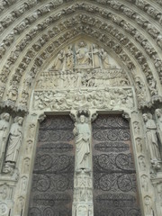Obraz premium Notre Dame Cathedral Paris France 2017