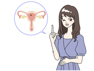 健康な子宮になった女性