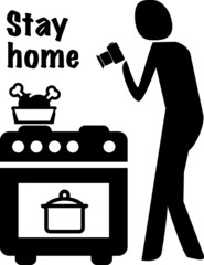 Vectors depicting life of people during Coronavirus related quarantine and how people spend their time trying different activities 