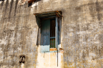 Generic building detail around the streets of George Town, Penang Island