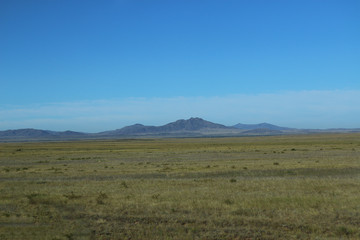 Obraz premium landscape with mountains and clouds
