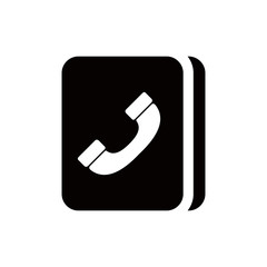Contacts book icon. Vector EPS 10 icon. The job is done for your use.