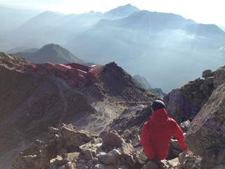 mountain view from top