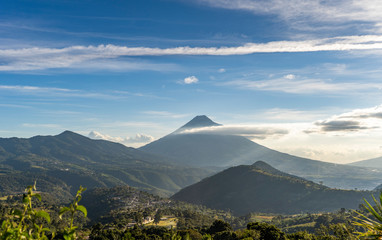 Fototapeta na wymiar Guatemala Water Volcano