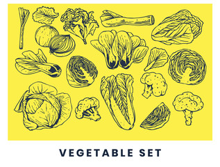 vegetable design for element design