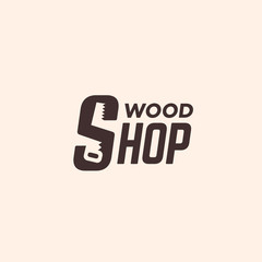 Wood shop logo