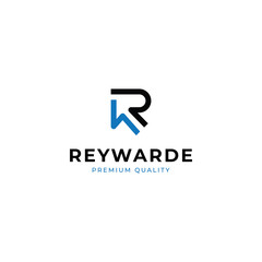 Letter R logo design with simple style good for your business