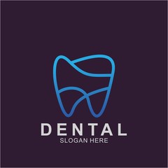 Dental Logo colorful Design template