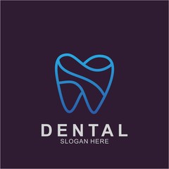 Dental Logo colorful Design template