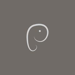 Elephant Logo Design with modern concept