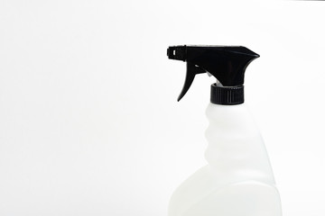 Black & White Liquid Spray Dispenser Bottle