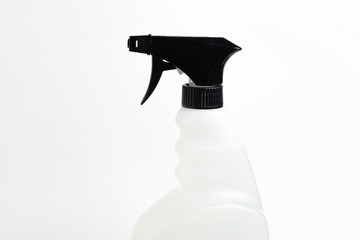 Black & White Liquid Spray Dispenser Bottle