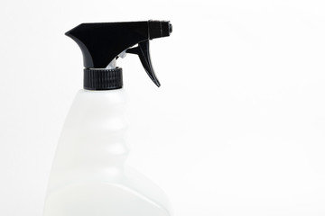 Black & White Liquid Spray Dispenser Bottle