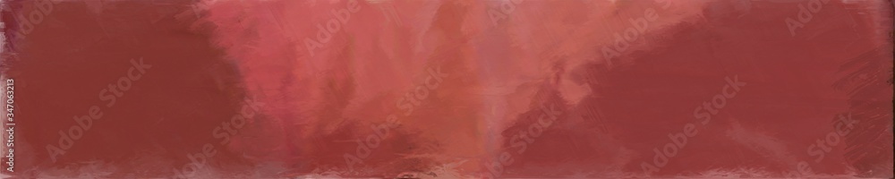 Poster abstract graphic element with long wide background with dark moderate pink, indian red and moderate 