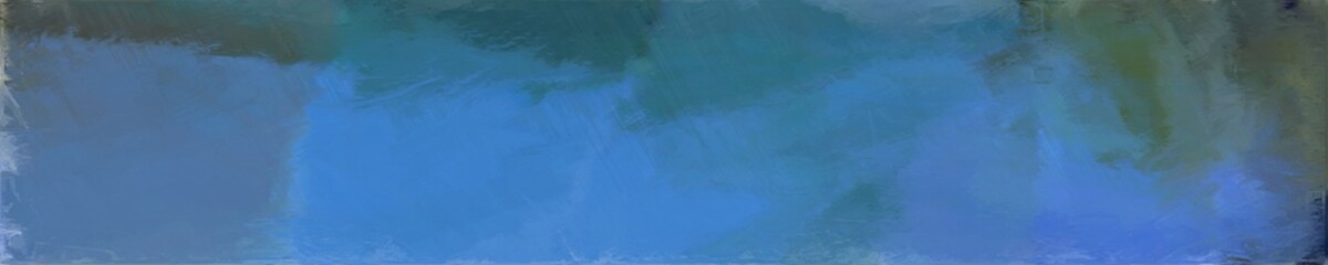 abstract horizontal graphic background with teal blue, dark slate gray and steel blue colors