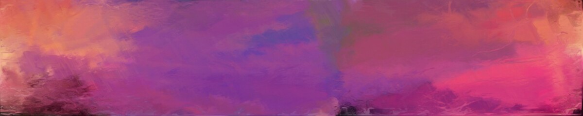 abstract graphic element with long wide horizontal background with antique fuchsia, indian red and dark salmon colors