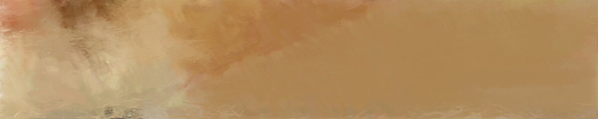 abstract long wide background with peru, tan and brown colors